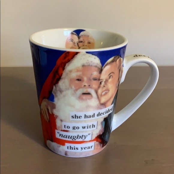Anne Taintor “Naughty or Nice” Ceramic Mug - Picture 2 of 6